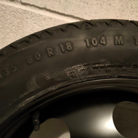 Kit ruotino scorta da 18" con attrezzi