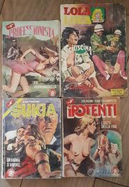 4 fumetti per adulti anni 80