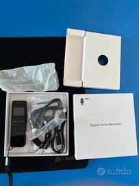 Registratore Vocale Digitale HD (Nuovo/Mai usato)