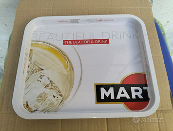 Vassoio in Latta Pubblicitario Da Bar Martini
