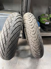 Coppia gomme Metzeler Roadtec gilera runner