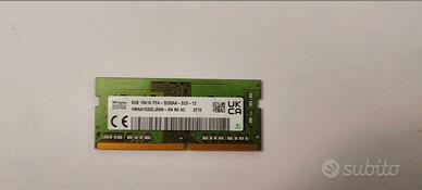 ram notebook ddr4 8gb  3200 mhz skhynix