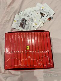 cofanetto DVD la grande storia ferrari con librett