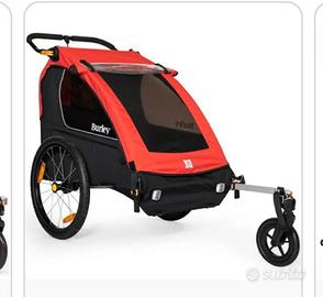 Rimorchio per bici porta bambini BURLEY