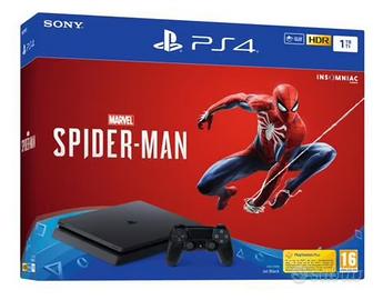 Playstation 4 slim edizione spiderman