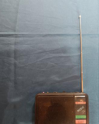Radio portatile vintage CAT AM FM a batterie