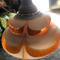 Lampadario in vetro funzionante
