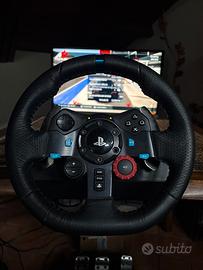 LOGITEC G29 SOLO STERZO E MARCE per ps4/ps5/pc