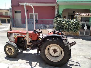 Trattore Fiat Agri frutteto + attrezzi