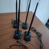 Set di 4 Antenne TP-Link TL-ANT2408C 2.4 GHz 8dBi
