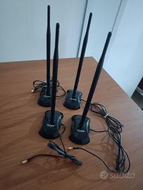 Set di 4 Antenne TP-Link TL-ANT2408C 2.4 GHz 8dBi
