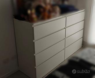Cassettiera IKEA Malm 4 cassetti