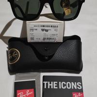 Ray-Ban RB2140 Wayfarer Nero G15 NUOVI Originali