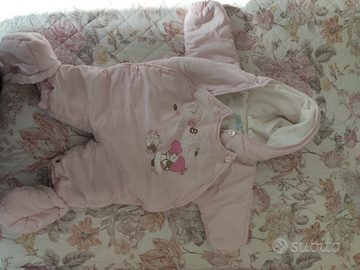 Tuta invernale per neonata