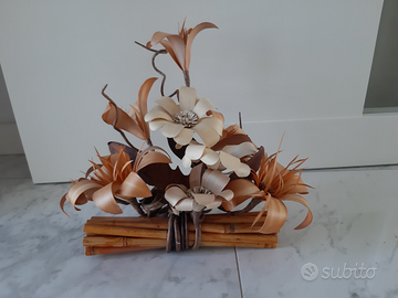 Centrotavola fiori di cocco