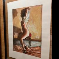 Franco Migliaccio. Nudo di donna