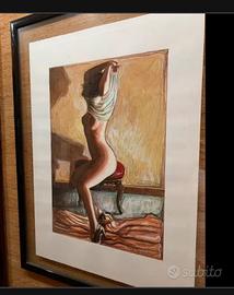 Franco Migliaccio. Nudo di donna