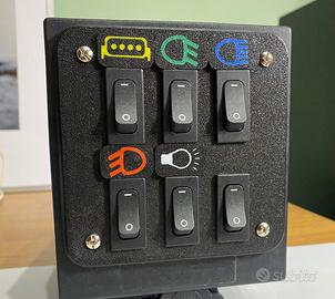 Porta interruttori casse panda fiat 141 1a serie