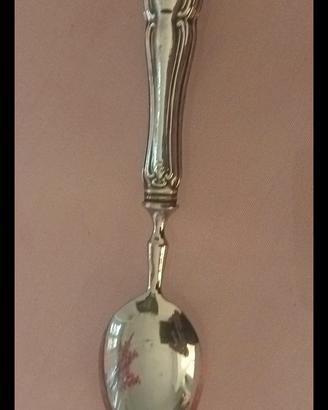 Cucchiaio da portata laminato argento 800