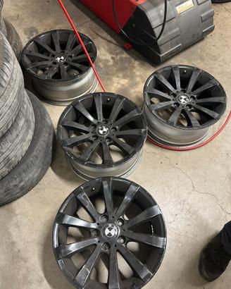 4 cerchi BMW da 17 5x120 8jx17 serie 1-3-4