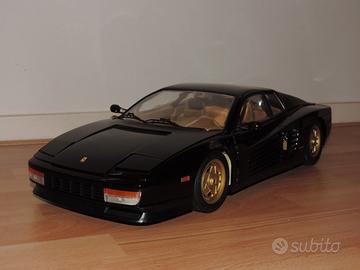 Ferrari Testarossa Pocher scala 1/8 nera 4 elabora