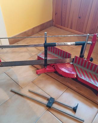 Sega a dorso Decora con guida per tagli angolari r