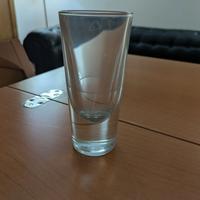 Set da 6 bicchieri alti in vetro