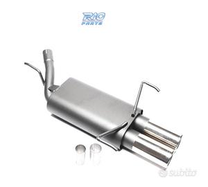 SILENZIATORE DI SCARICO PER OPEL CORSA 09 2000-200
