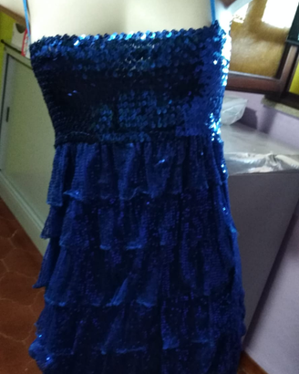 Abito blu elegante