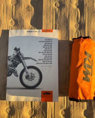 Libretto manutenzione+borsetta chiavi ktm 300 2014