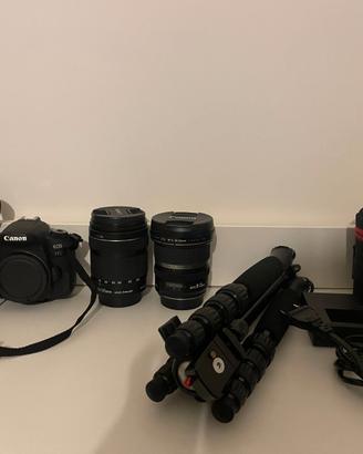 Canon EOS 77D + 18-135 + 10-22 + cavalletto SIRUI