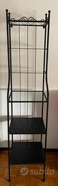 Scaffale in metallo da arredo