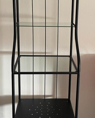 Scaffale in metallo da arredo