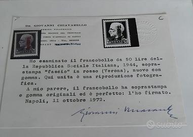 Francobollo 50 lire del 1944