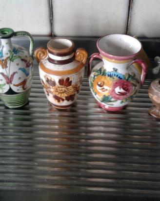 Stock 13 vasetti in ceramica   pecorella