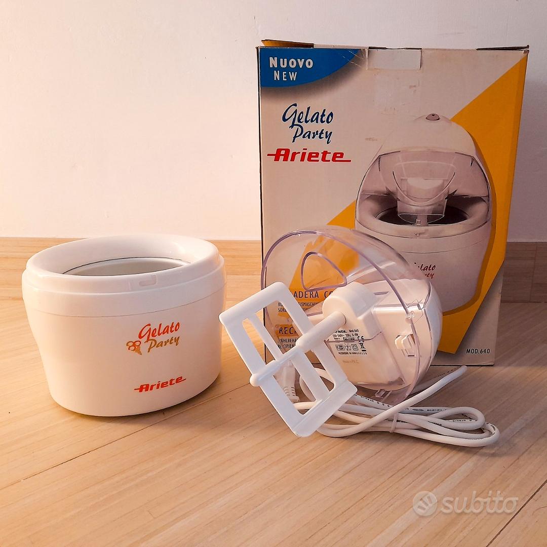 Gelatiera Ariete party macchina gelato e yogurt - Elettrodomestici In  vendita a Taranto