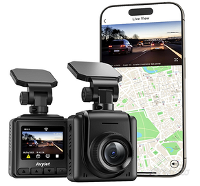 Avylet 2K Dash Cam Wi-Fi,Telecamera per Auto Mini