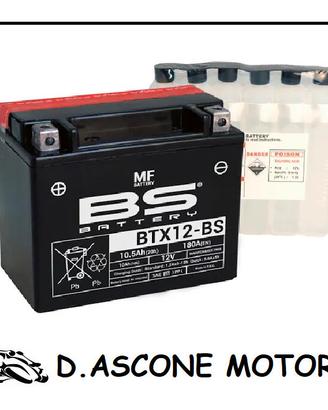 BATTERIA BTX12-BS BS X Citing Vespa Scarabeo Liber