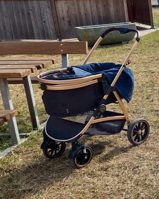 Passeggino per animali portata max 22kg