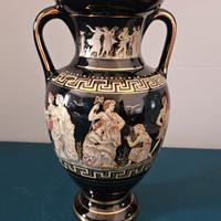 Anfora greca con finiture in oro 24kt