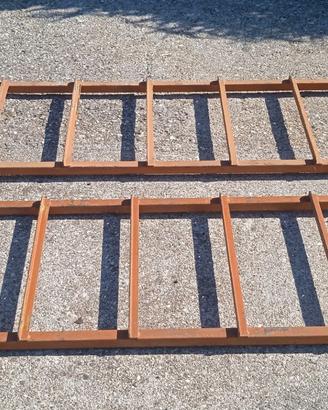 Spalle per scaffale pesante in ferro