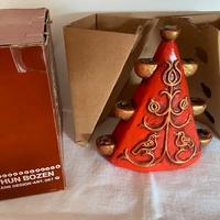 THUN Ceramica Albero Natale. Vintage