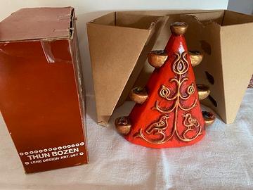 THUN Ceramica Albero Natale. Vintage