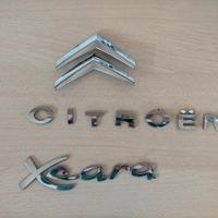 Scritta + Logo portellone posteriore Citroen Xsara