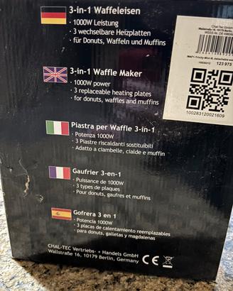 Piastra per waffle