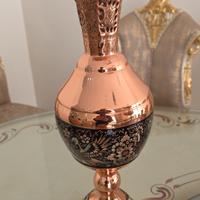 Vaso decorativo in rame artigianale