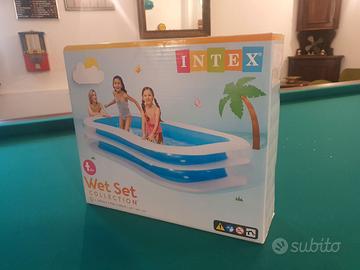 INTEX Piscina Gonfiabile Family cm 262x175x56 h