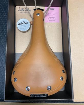 Sella Italia Epoca Storica Rossa Marrone Nuova