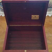 Scatola Rolex in radica