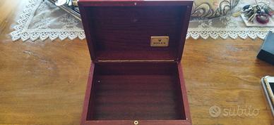 Scatola Rolex in radica